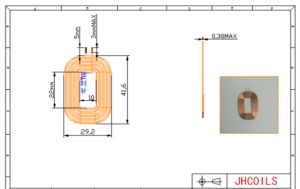 wireless receiver coils